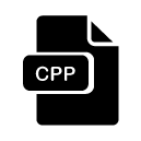 CPP glyph Icon
