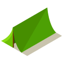 Camping Tent Isometric Icon