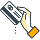 Card Payment filled outline Icon