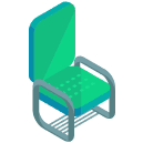 Chair Isometric Icon
