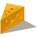 Cheese Isometric Icon