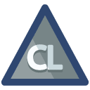 Chlorine Chemical Cleaning Flat Icon