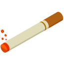 Cigarette Isometric Icon