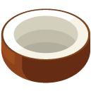 Coconut Isometric Icon