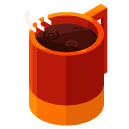 Coffee Mug Isometric Icon