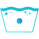 Cold Water Flat Icon