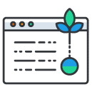Content Development Filled Outline Icon