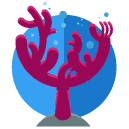 Coral Flat Icon
