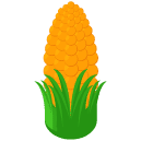 Corn Isometric Icon