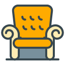 Couch filled outline Icon