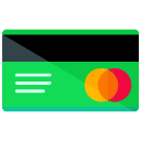 Credit Card Back Flat Icon