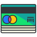 Credit Card Payment Filled Outline Icon