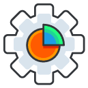 Data Management Filled Outline Icon
