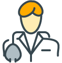 Doctor filled outline Icon