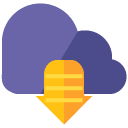 Download Cloud Flat Icon