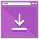 Download Webpage Flat Icon