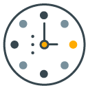 Duration filled outline Icon