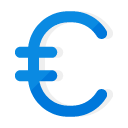 Euro Flat Icon