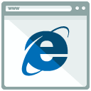 Explorer Webpage Flat Icon