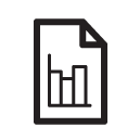 Files barchart line Icon