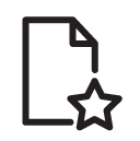 Files bookmark line Icon