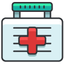 First Aid Box Filled Outline Icon
