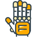 Glove filled outline Icon