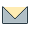 Gmail filled outline Icon