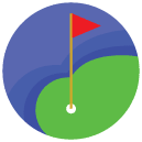 Golf Flat Icon