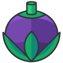 Grape Filled Outline Icon