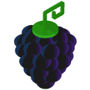 Grape Isometric Icon
