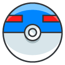 Great Ball Filled Outline Icon