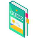 Guide Book Isometric Icon