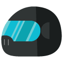 Helmet Flat Icon