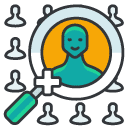 Hiring Filled Outline Icon
