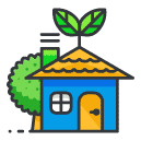 House Filled Outline Icon
