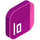 IO Isometric Icon
