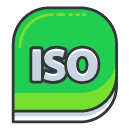 ISO Filled Outline Icon