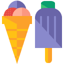 Ice Cream Flat Icon
