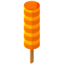 Ice Cream Stick Isometric Icon