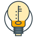 Idea filled outline Icon