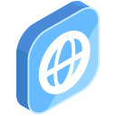 Internet Isometric Icon