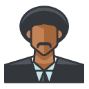 Jules winnfield Filled Outline Icon
