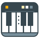 Keyboard filled outline Icon