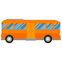 Large Bus Flat Icon