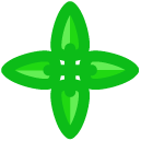 Leaves Flat Icon