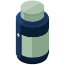 Liquid Medicine Isometric Icon