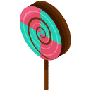 Lollipop Isometric Icon