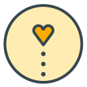 Lonely filled outline Icon