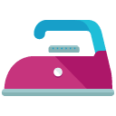 Low Heat ironing Flat Icon